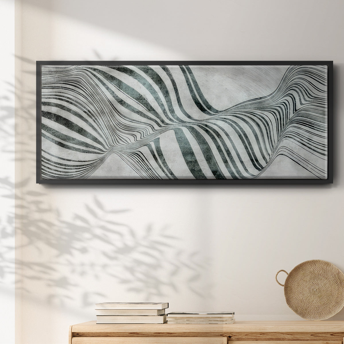 Forme de Bulle - Floater Framed Canvas Print