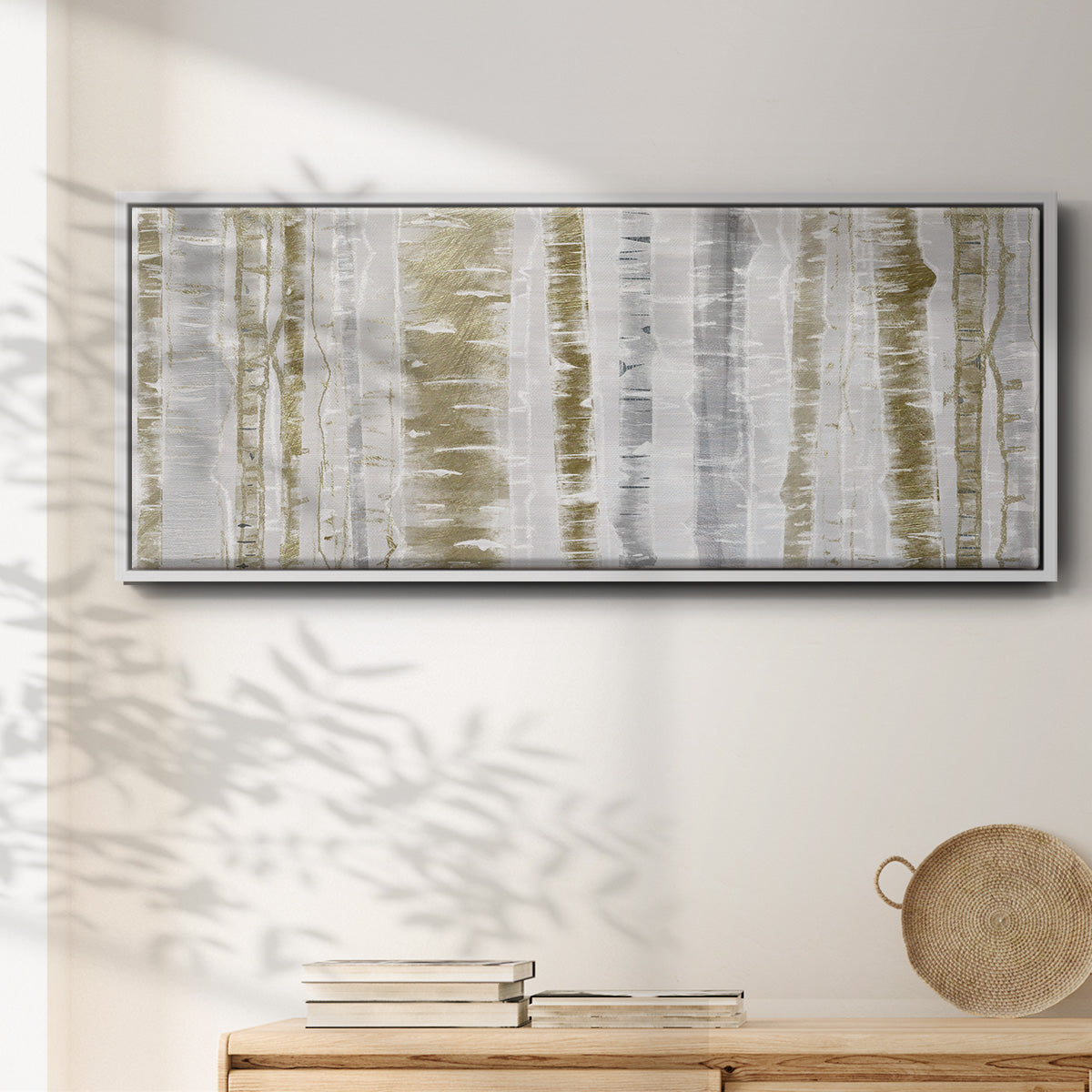 Meadow Mist - Floater Framed Canvas Print