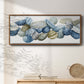 Found Pebbles III - Floater Framed Canvas Print