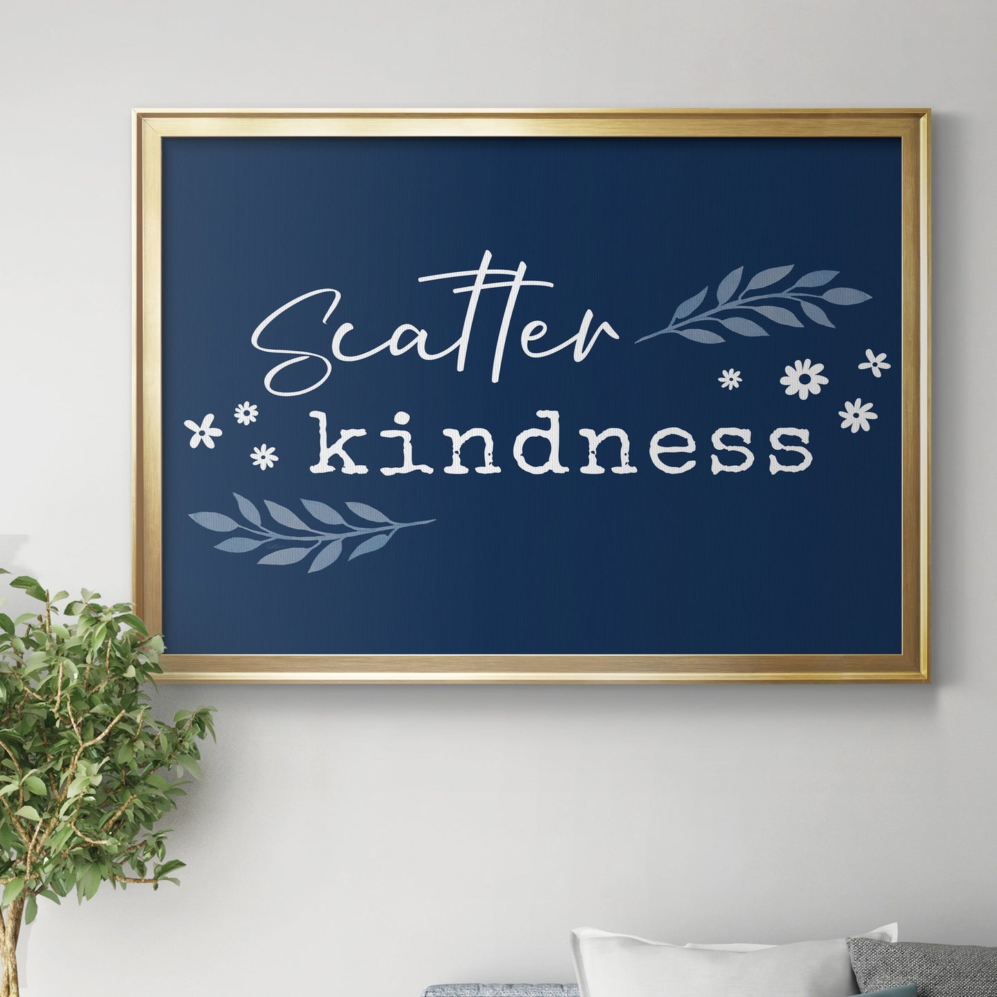 Kindness Premium Classic Framed Canvas - Ready to Hang