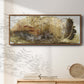 Gold on the Rise I  - Floater Framed Canvas Print