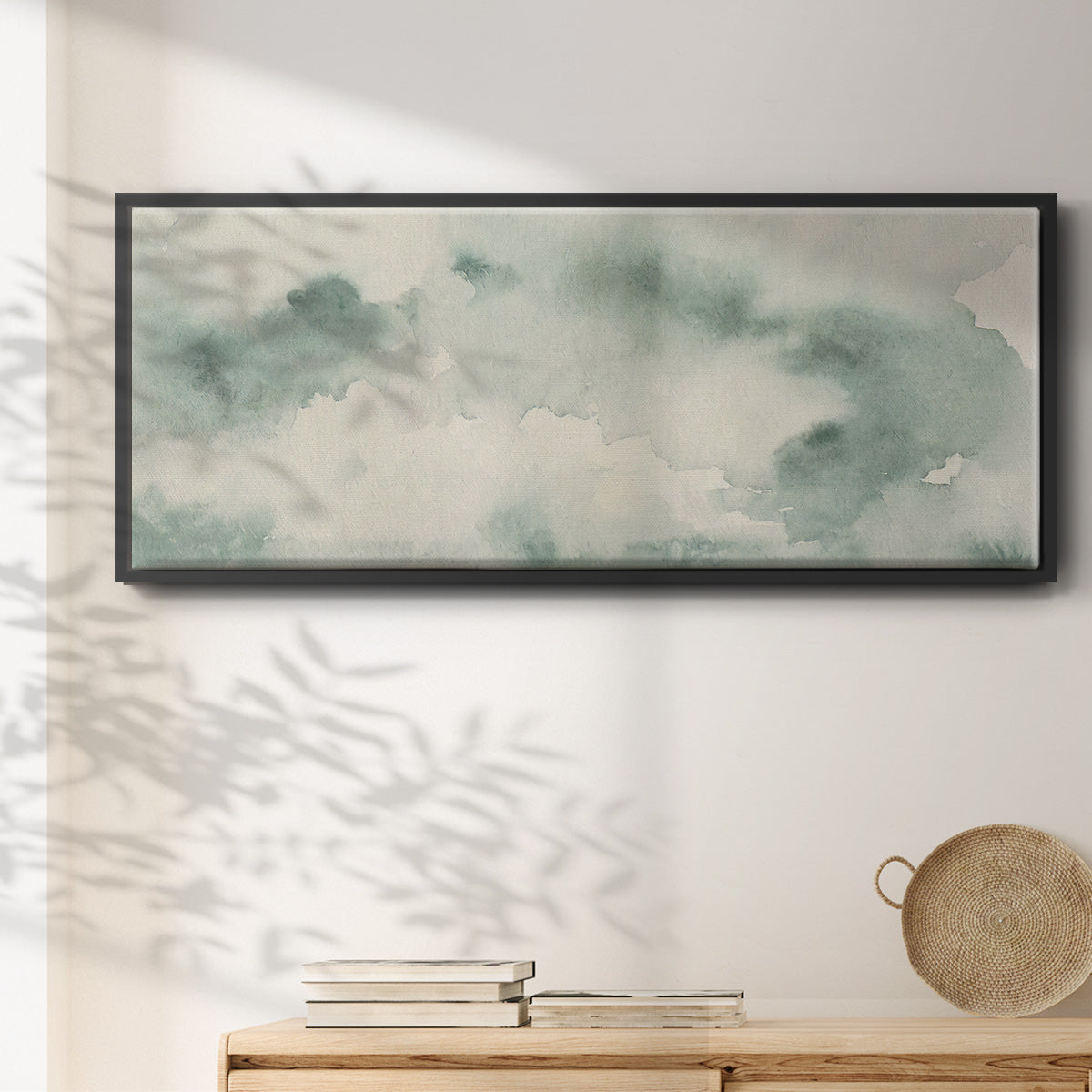 Ocean Impression III - Floater Framed Canvas Print