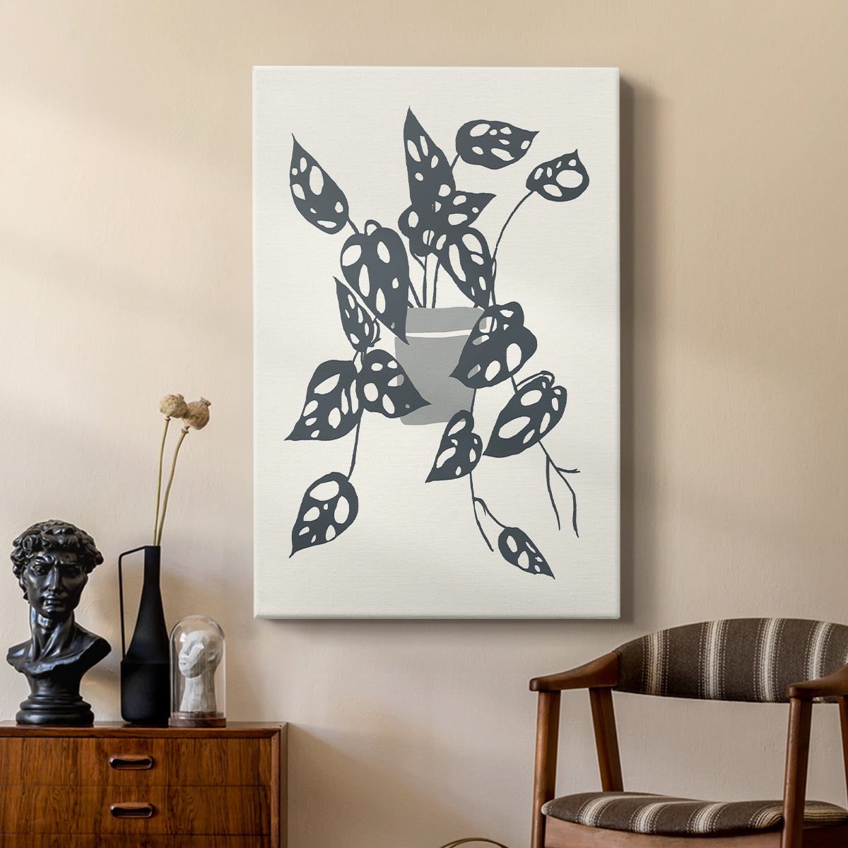 Growing Leaves IV - Canvas Art Print