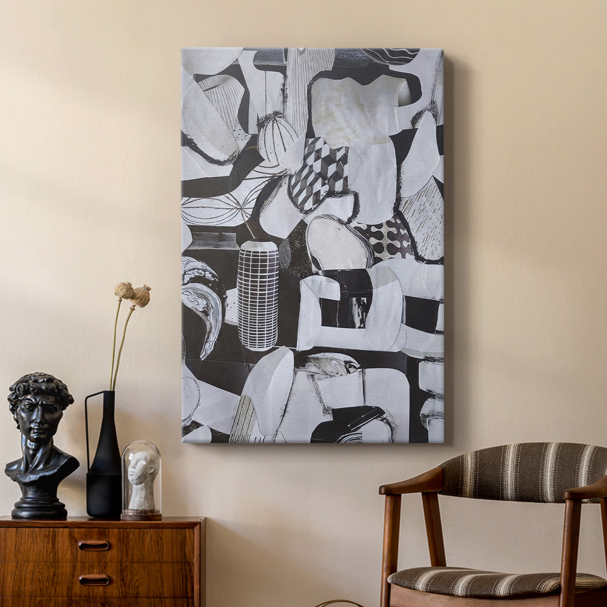 Beverlywood City Forms - Canvas Art Print