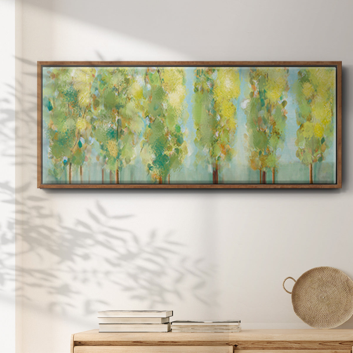 Turnwood - Floater Framed Canvas Print