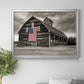 Modern Barn III - Modern Framed Canvas Print