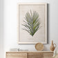 Palm Botanical I - Premium Canvas Framed in Barnwood - Ready to Hang