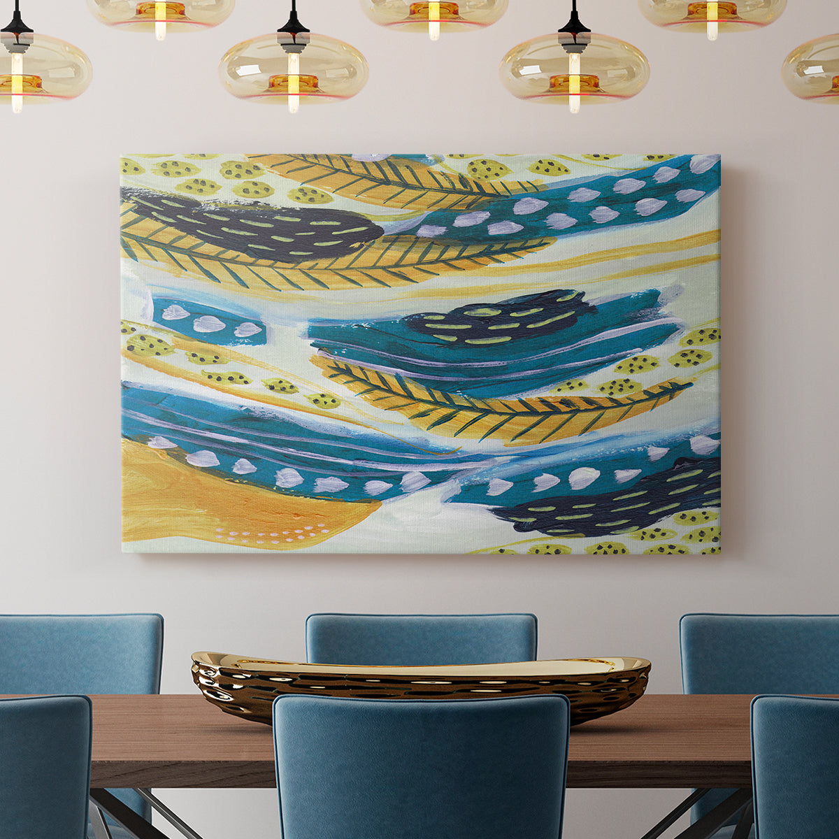 Feathery I - Canvas Art Print