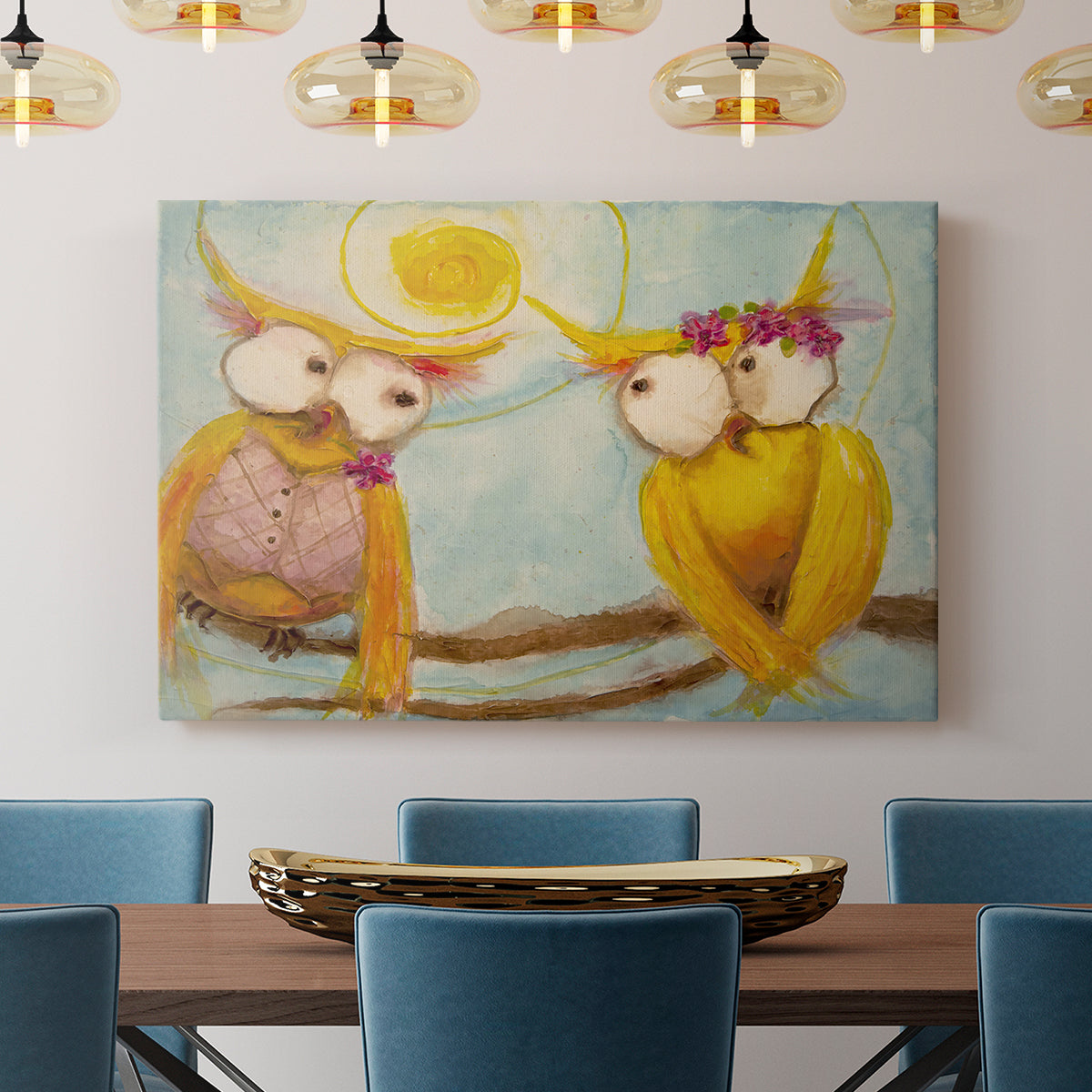 Hoos Branch for Two - Canvas Art Print