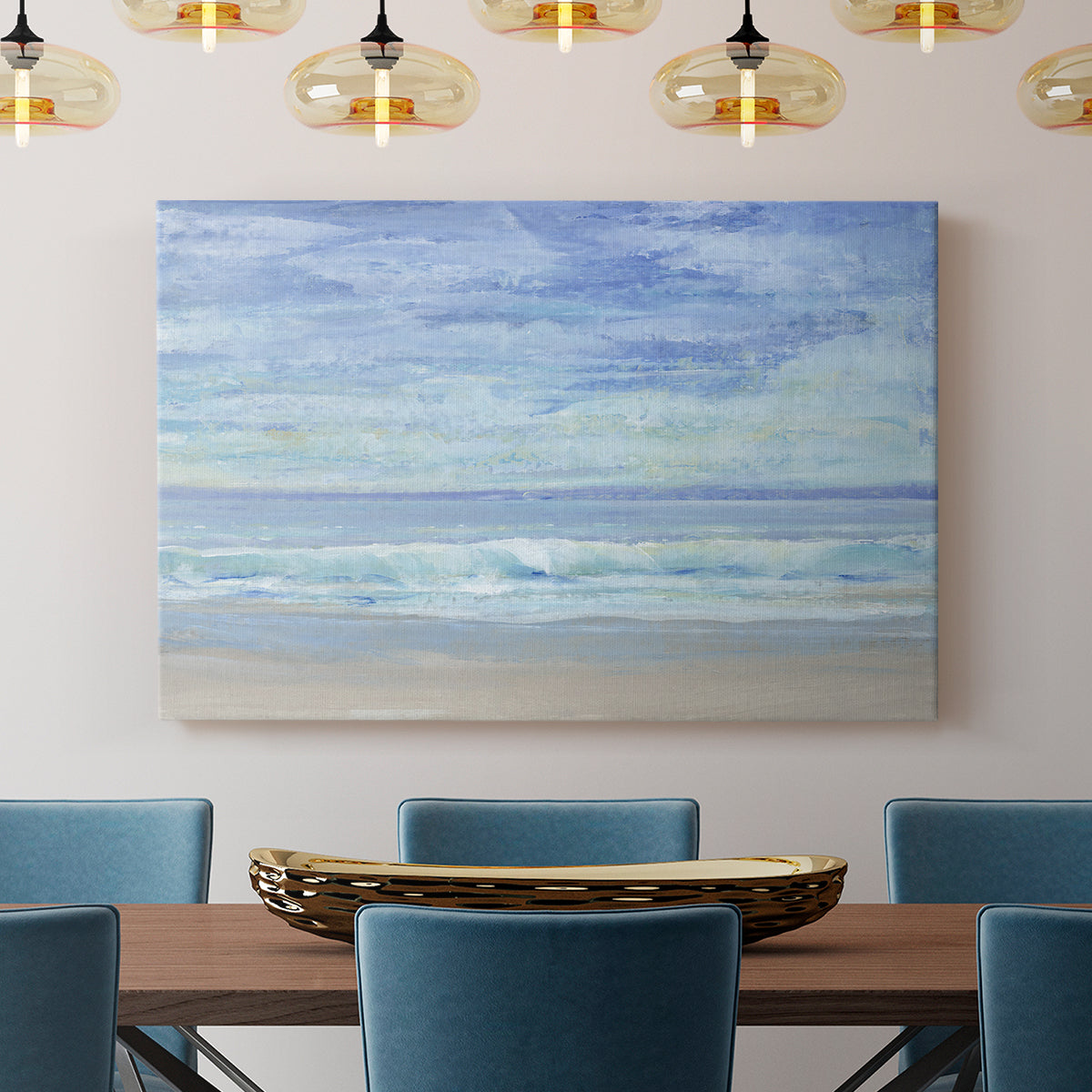 Rolling Surf I - Canvas Art Print