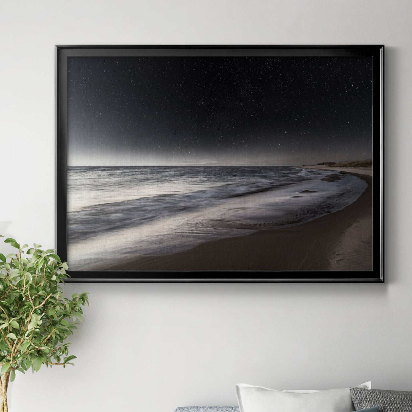 Magic Night Premium Classic Framed Canvas - Ready to Hang