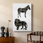 Ornamental Safari Animals I - Canvas Art Print