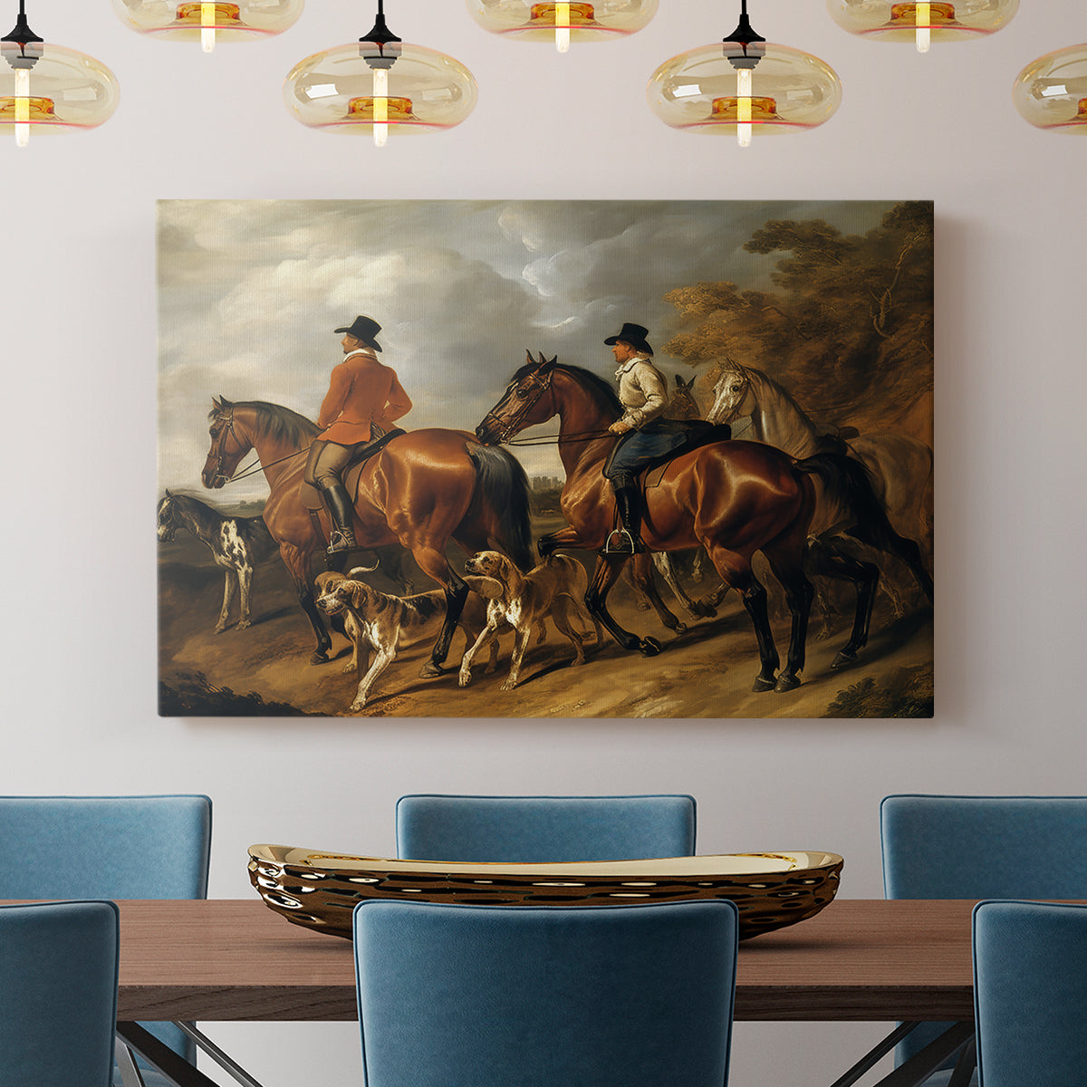 Vintage Hunt LXXIX - Canvas Art Print