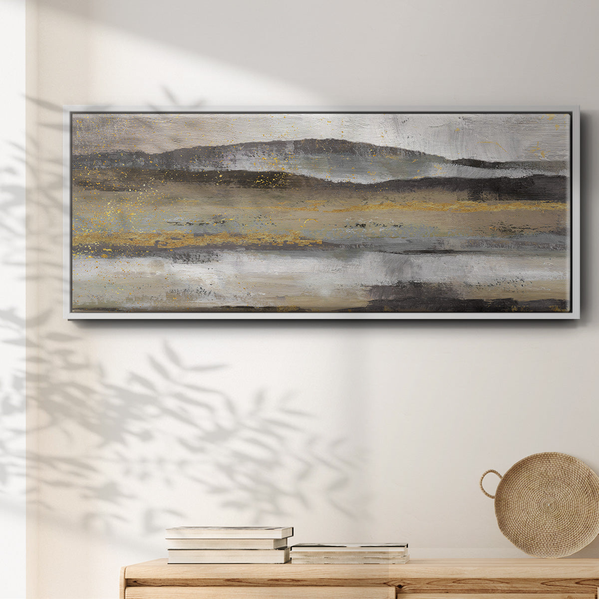 Rolling Hills - Floater Framed Canvas Print