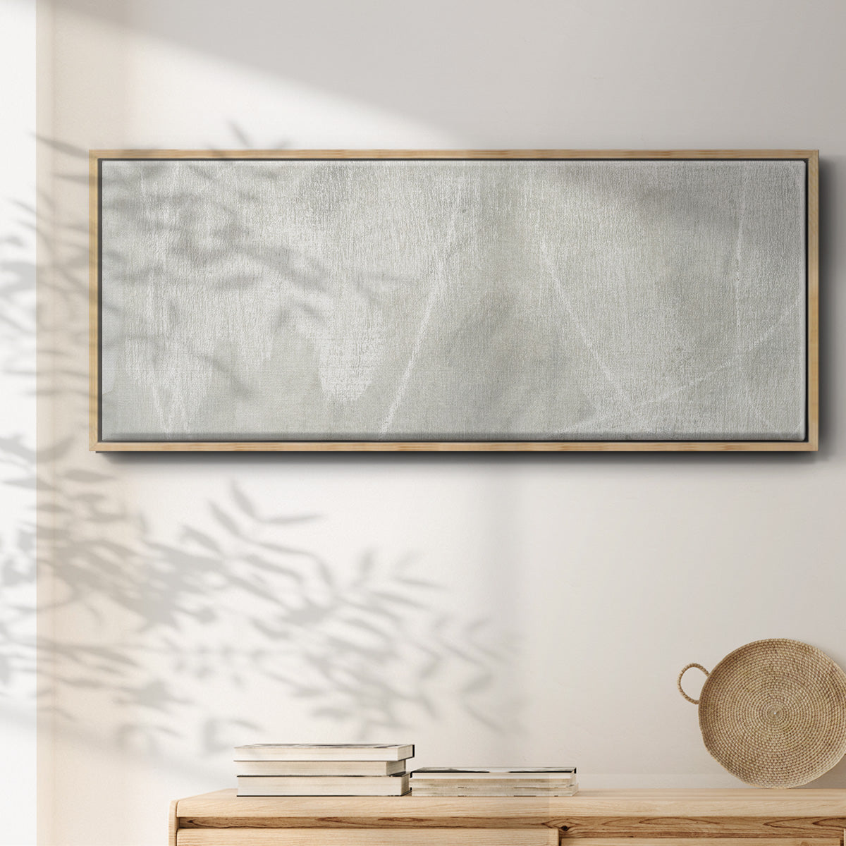 Stone Shadows II - Floater Framed Canvas Print