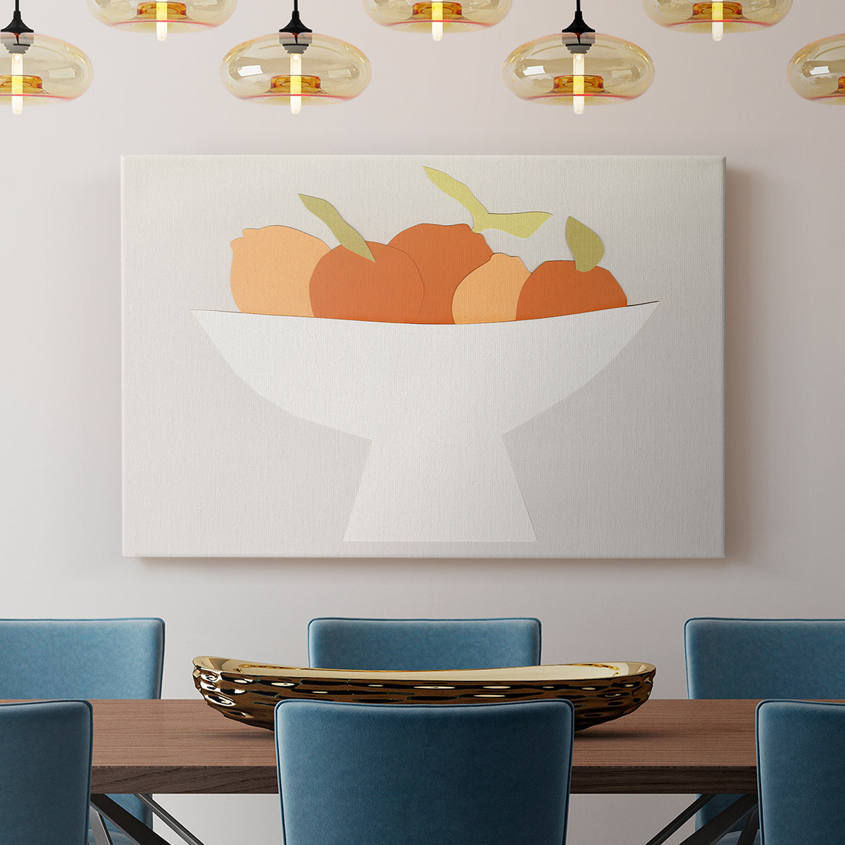 Sumo Citrus I - Canvas Art Print