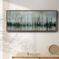 Mirrored Pond - Floater Framed Canvas Print