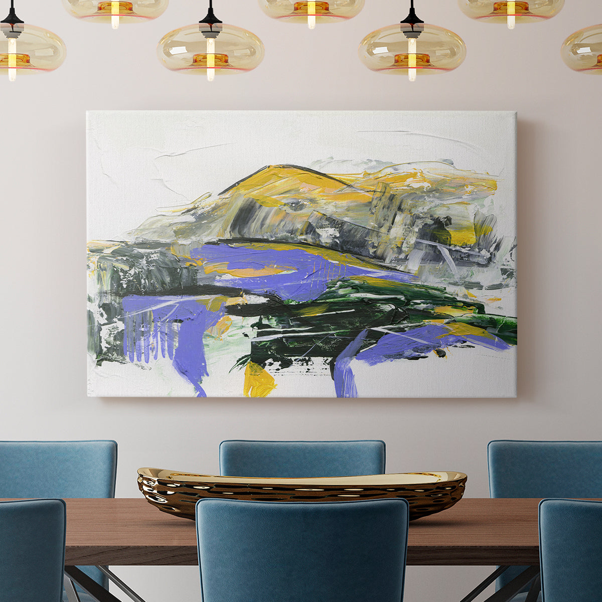 Silent Mountain V - Canvas Art Print