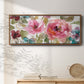 Garden Palette I - Floater Framed Canvas Print