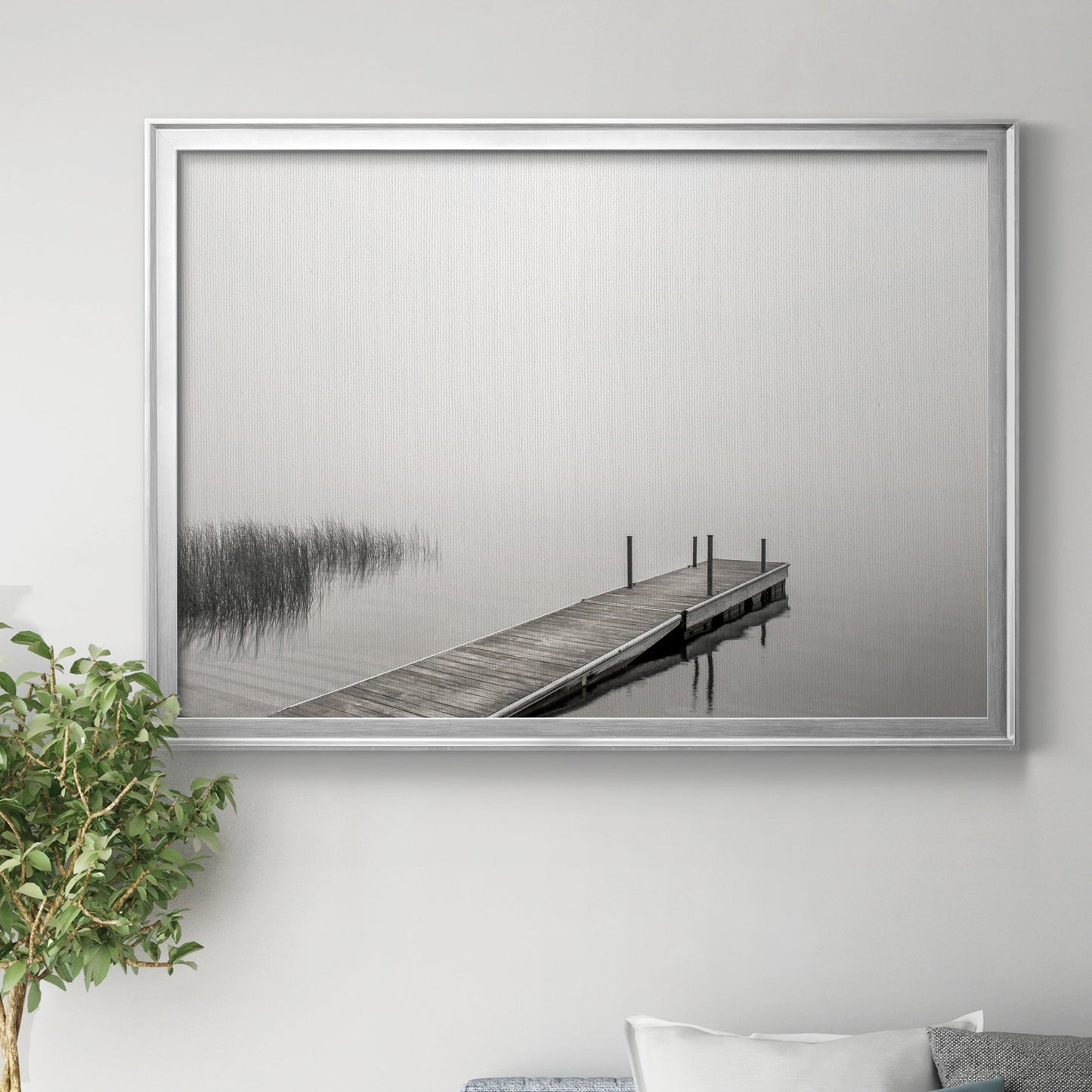 Morning Mist Premium Classic Framed Canvas - Ready to Hang