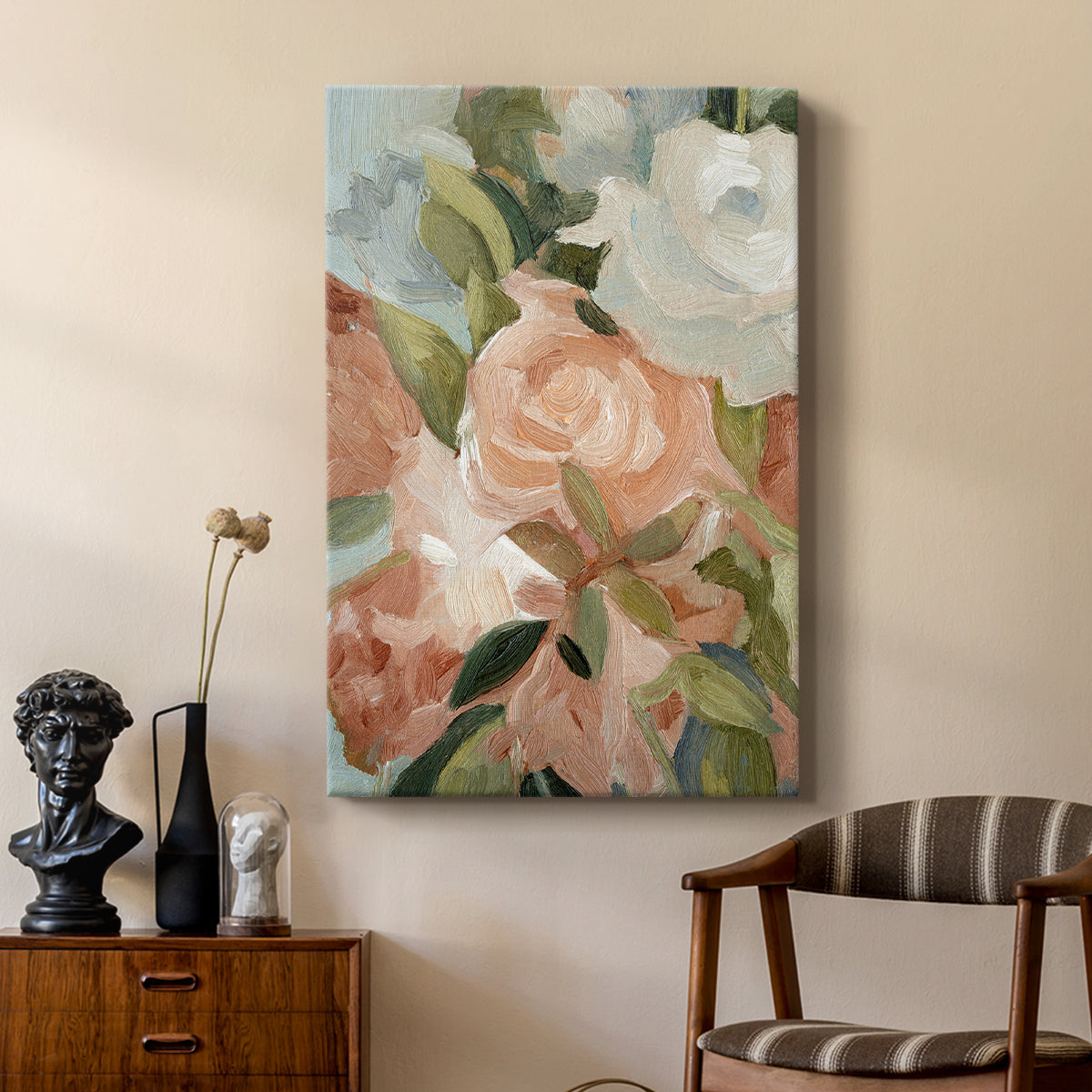Bouquet Scatter III - Canvas Art Print