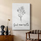 Find Your Roots Sketch - Canvas Art Print