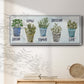 Potted Inspirations - Floater Framed Canvas Print