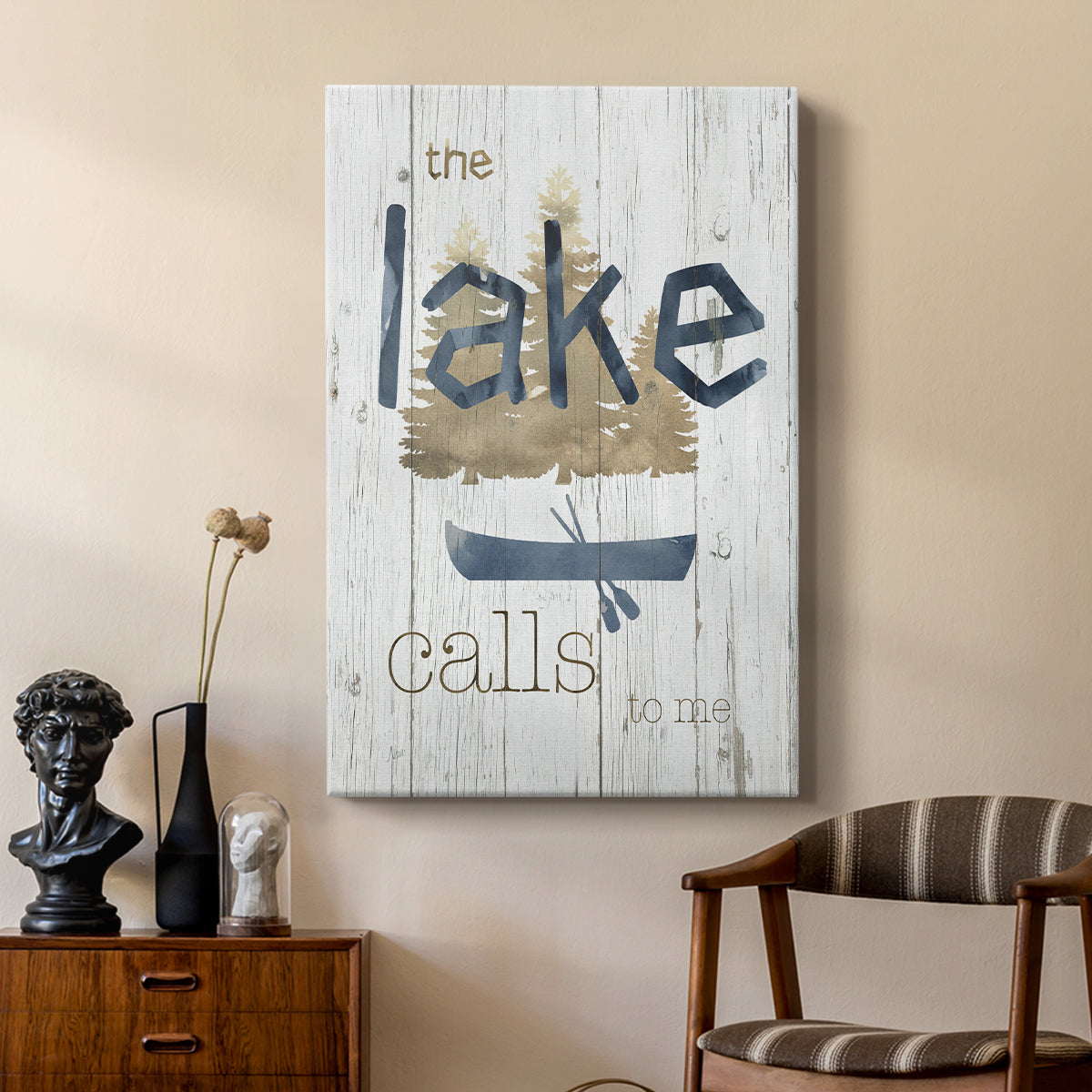 Lake Calls Me - Canvas Art Print