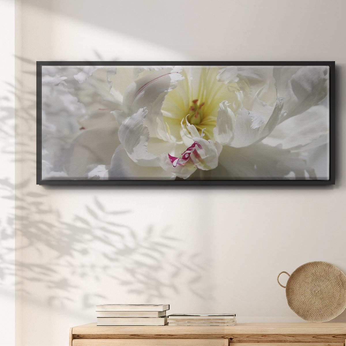 Breathless III - Floater Framed Canvas Print