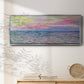 Sunset on the Sea at Pourville, 1882 - Floater Framed Canvas Print