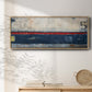 Dock 5 - Floater Framed Canvas Print