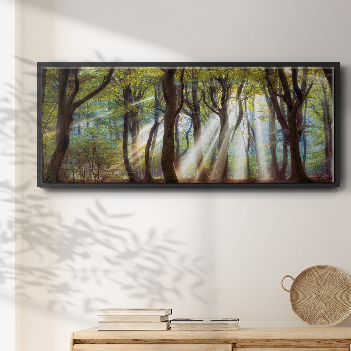 Majestic Morning - Floater Framed Canvas Print