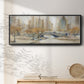 Central Park - Floater Framed Canvas Print