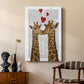 Giraffe Love - Canvas Art Print