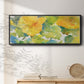 Citrus Hibiscus - Floater Framed Canvas Print