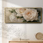 La Roseraie II - Floater Framed Canvas Print
