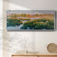 Marshland View II - Floater Framed Canvas Print