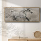 Majestic Stallion I - Floater Framed Canvas Print