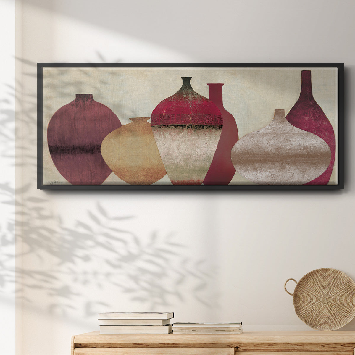 Auburn Vessels - Floater Framed Canvas Print