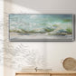 Dancing on the Waves II - Floater Framed Canvas Print