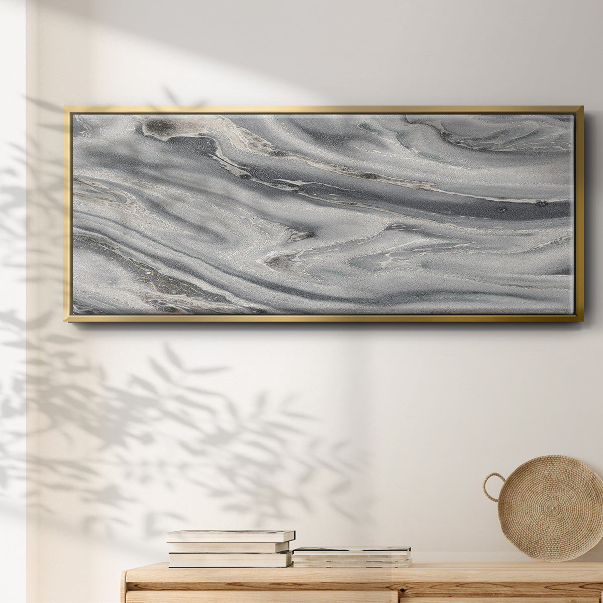 Amalfi - Floater Framed Canvas Print