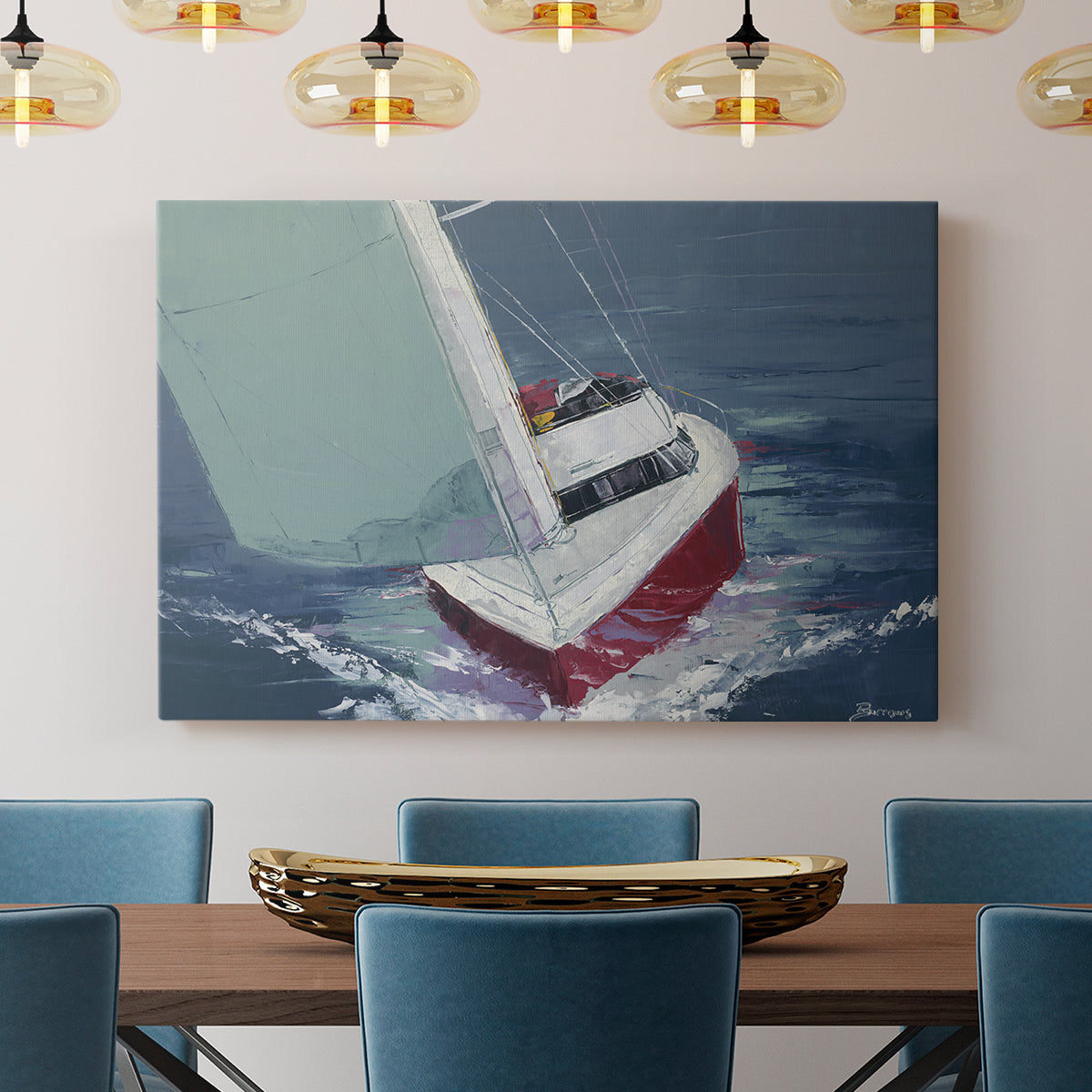 Day Sailing - Canvas Art Print