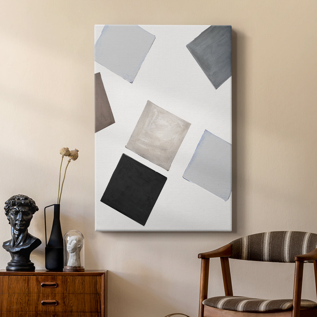 Block Encounter Revisit I - Canvas Art Print