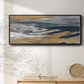 Tumultuous Navy - Floater Framed Canvas Print