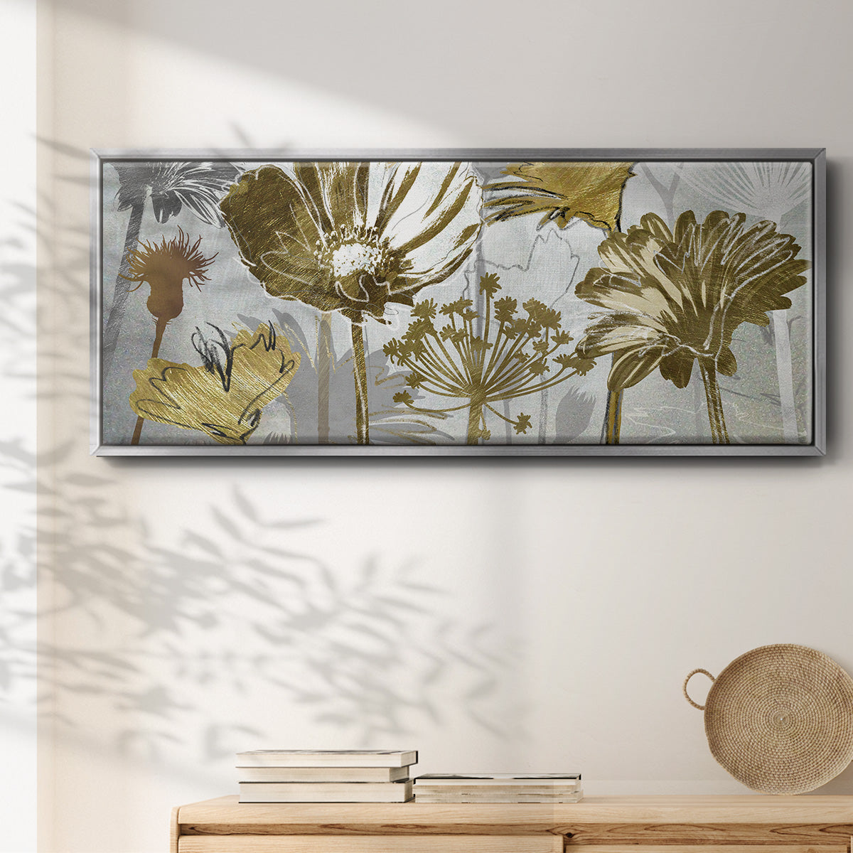 Summer - Floater Framed Canvas Print
