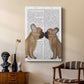 French Kiss Close Up - Canvas Art Print