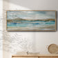 Peaceful Beach II - Floater Framed Canvas Print