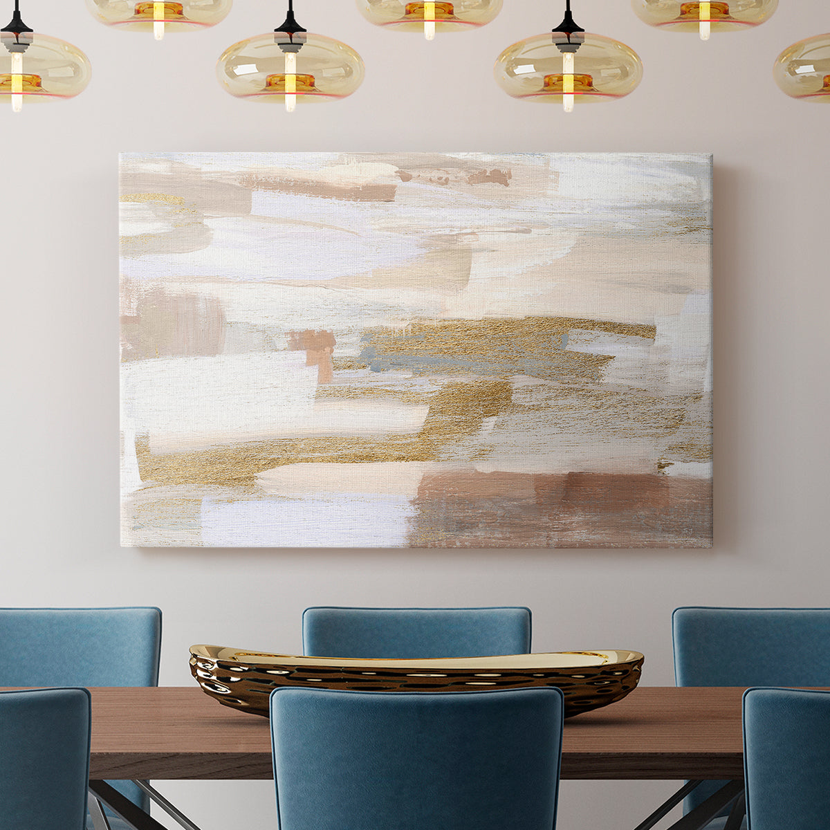 Gold Quartz II - Canvas Art Print