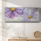 Frozen Floral II - Floater Framed Canvas Print