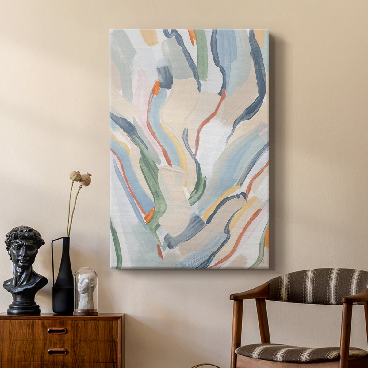 Pour Monsieur - Canvas Art Print